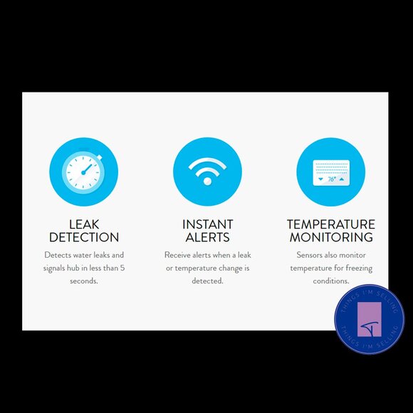 leakSMART™ WATER LEAK DETECTION & TEMPERATURE MONITORING SENSOR - Picture 4 of 4